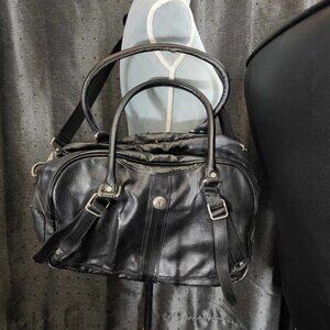 Lululemon Black Medium Sized Hand Bag Purse, Worn Condition